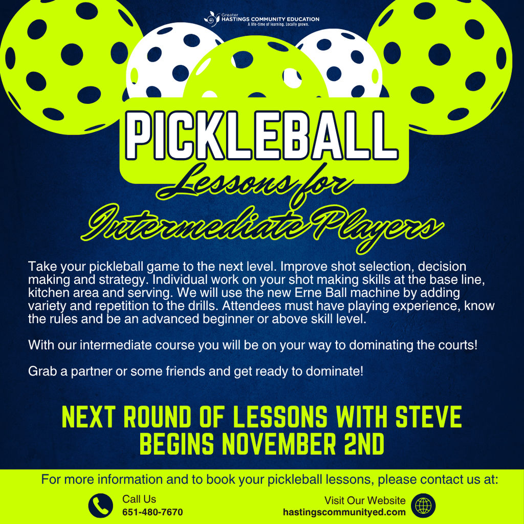 Pickleball lessons