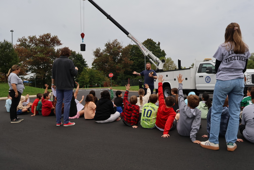 Students learn what happens to waste water.