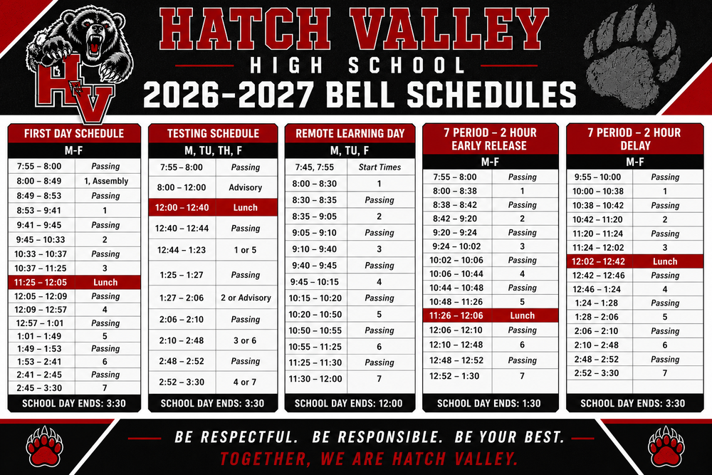 HVHS 26-27 additional bells