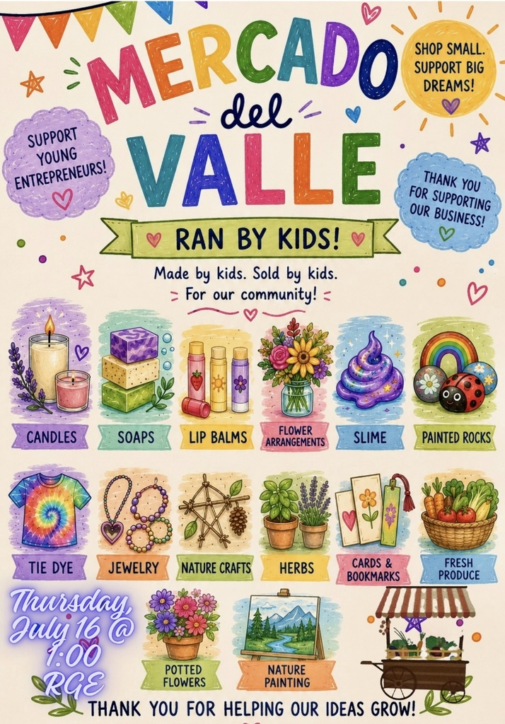 MERCADO del Valle July 16th 1PM RGE