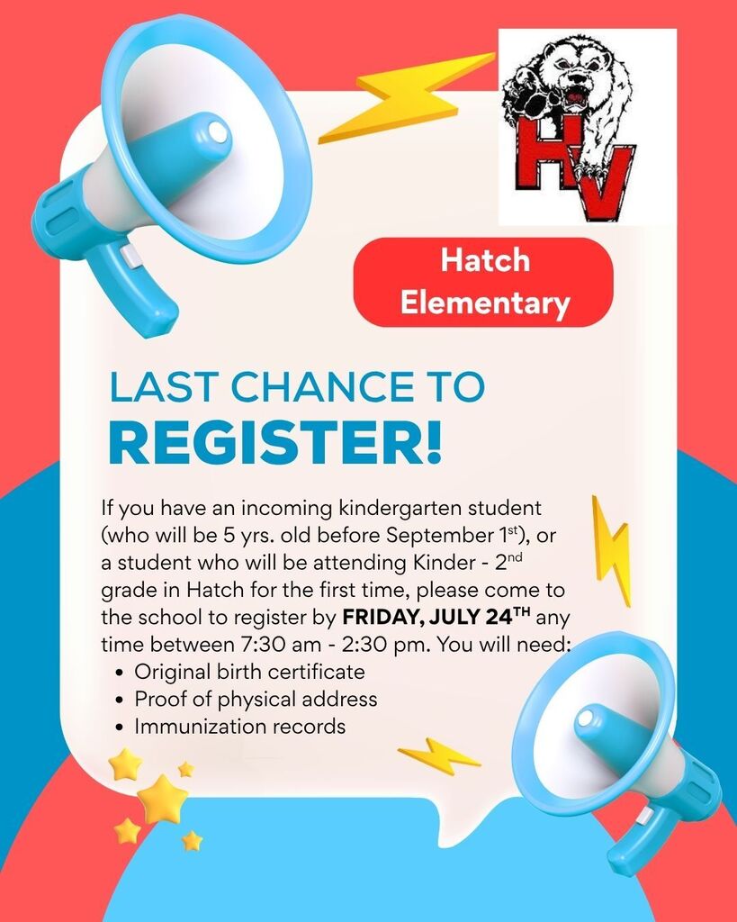 Registration Announcement flyer