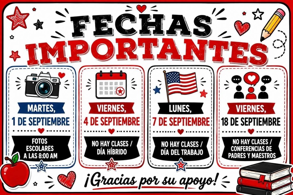 important dates!