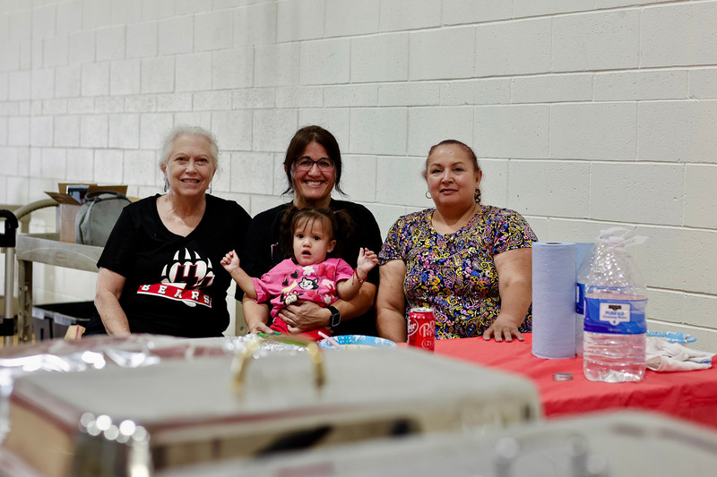 Sandra and Helpers