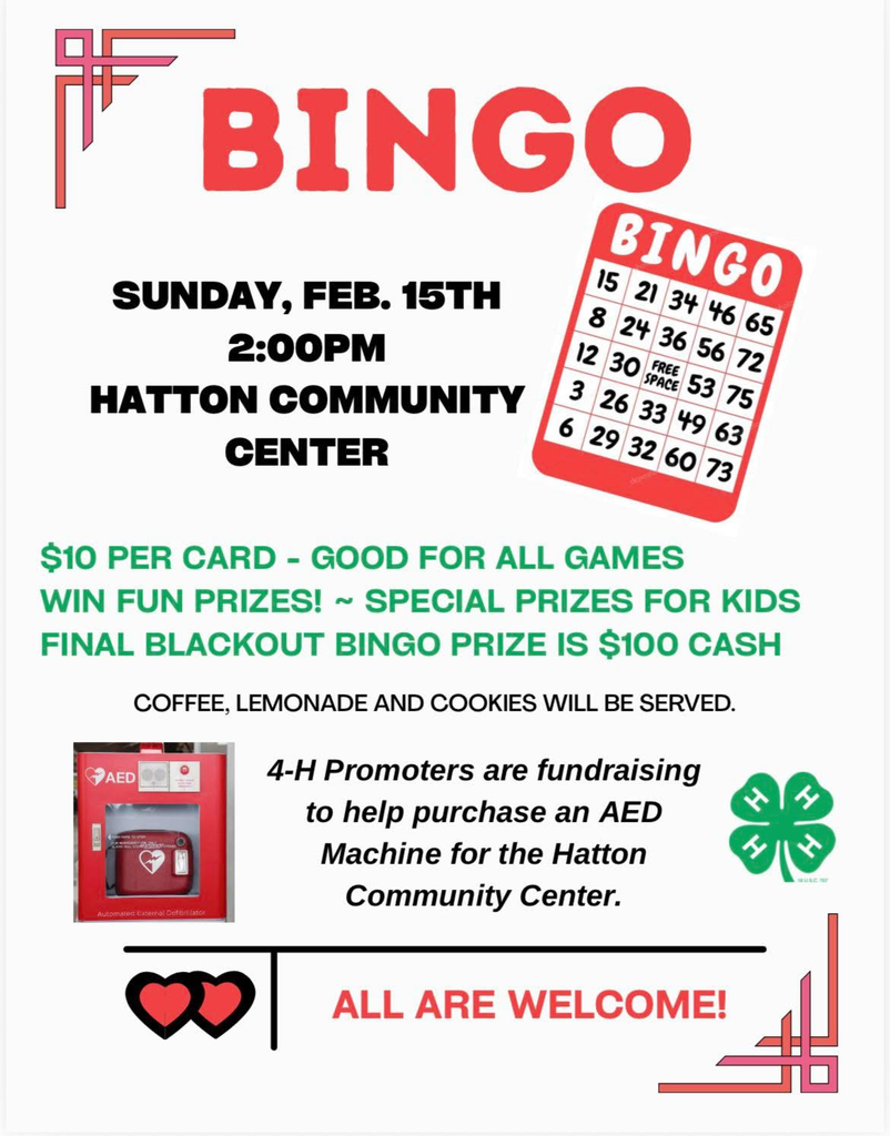 4-H Bingo
