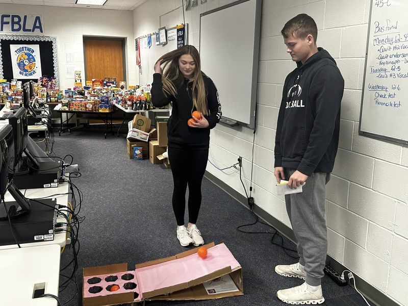 Management class creates games out of cardboard Hatton Eielson School