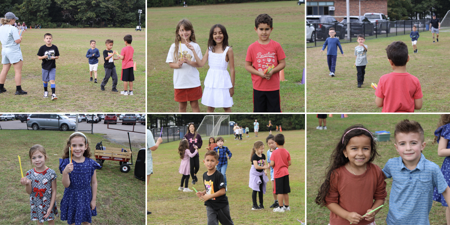 Bretton Woods Students Get Moving at Annual Straw Walk