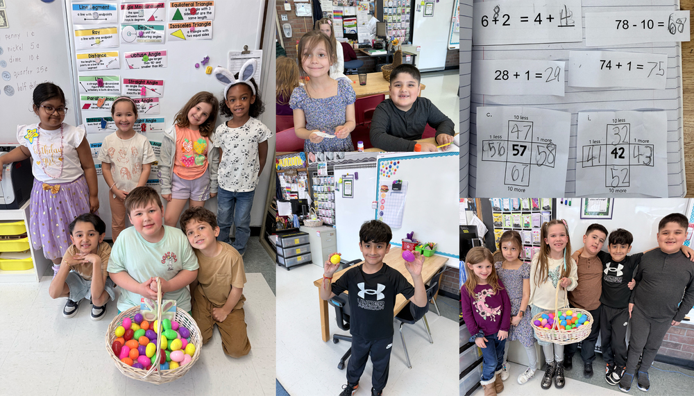 Math Center Egg Hunt