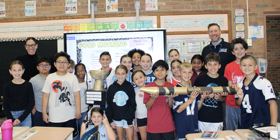 Pines Elementary’s Golden Crayon Award