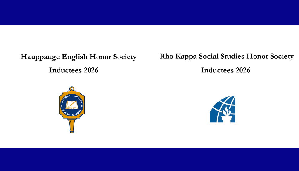English & Social Studies Honor Society Induction