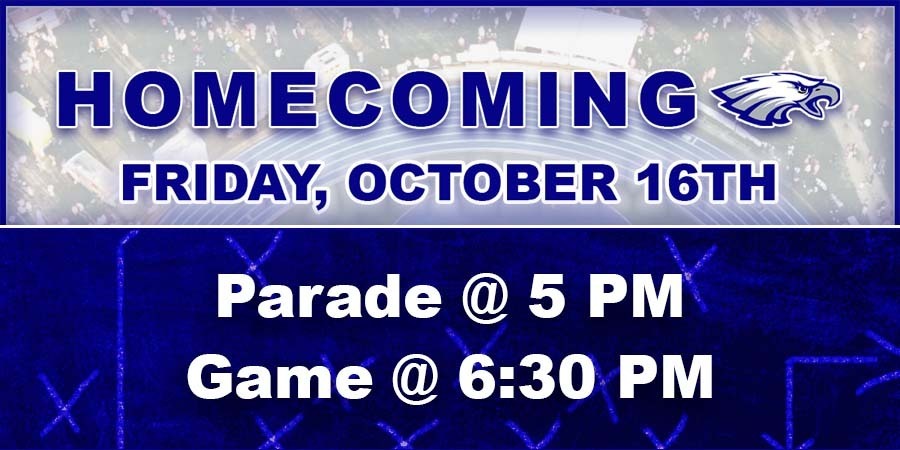 Homecoming, Friday October 16th