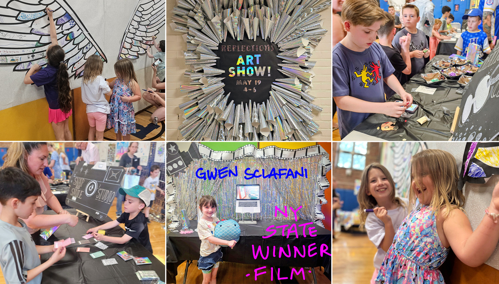 Hauppauge Eagles Spread Their Wings at PTA Reflections Art Show