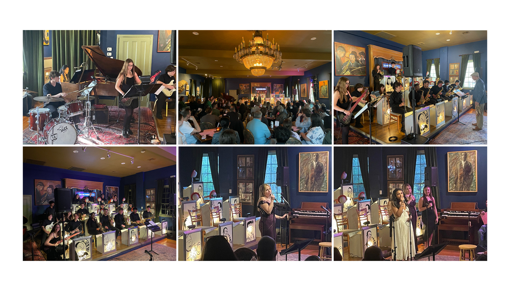 Students at the Jazz Loft