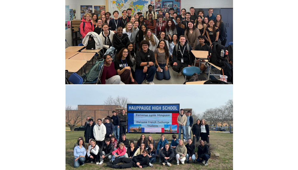 High School Welcomes Students from France