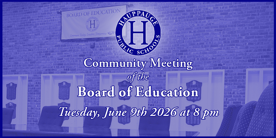 Community Meeting of the Board of Education