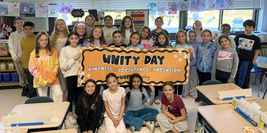 Forest Brook Clubs Spread Kindness on Unity Day