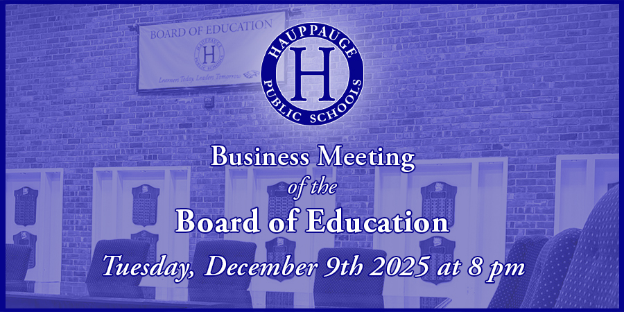 Business Meeting of the Board of Education