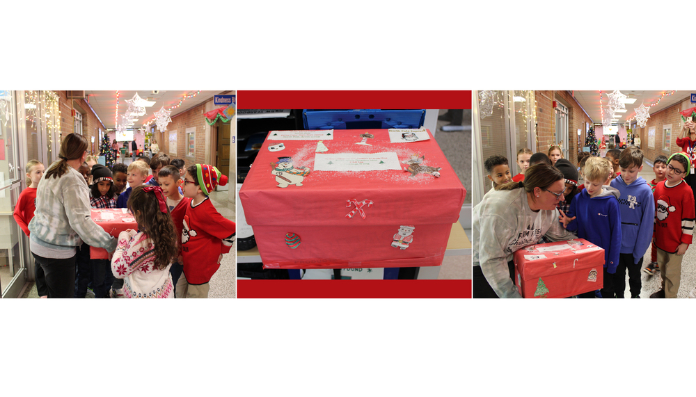 Santa Visits Second Grade