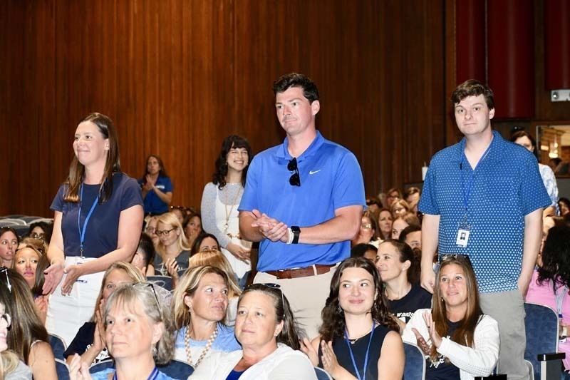 Hauppauge School District gathered for Superintendent’s Conference Day, a meaningful kickoff to the new school year led by Superintendent Dr. Donald Murphy.