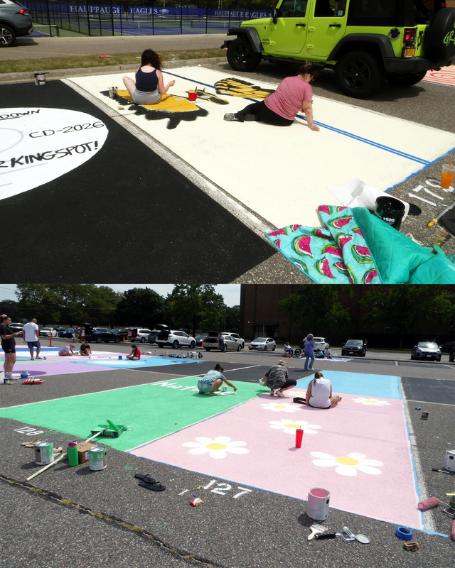 Senior Parking Spot Painting