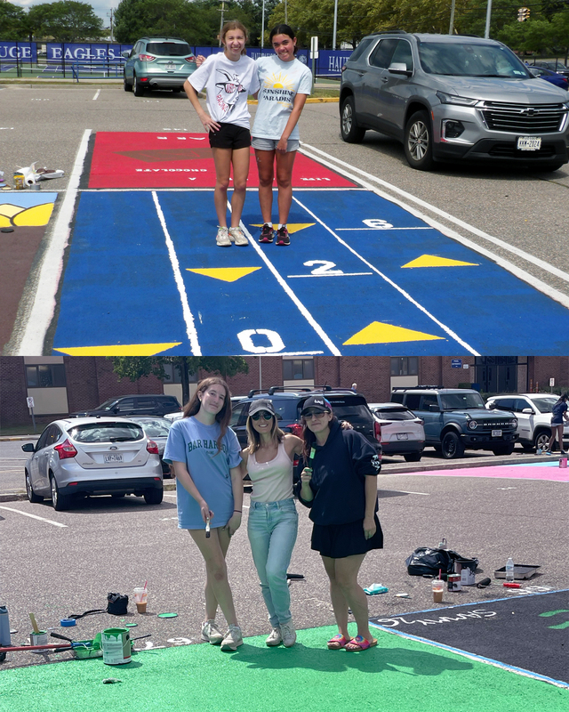 Senior Parking Spot Painting