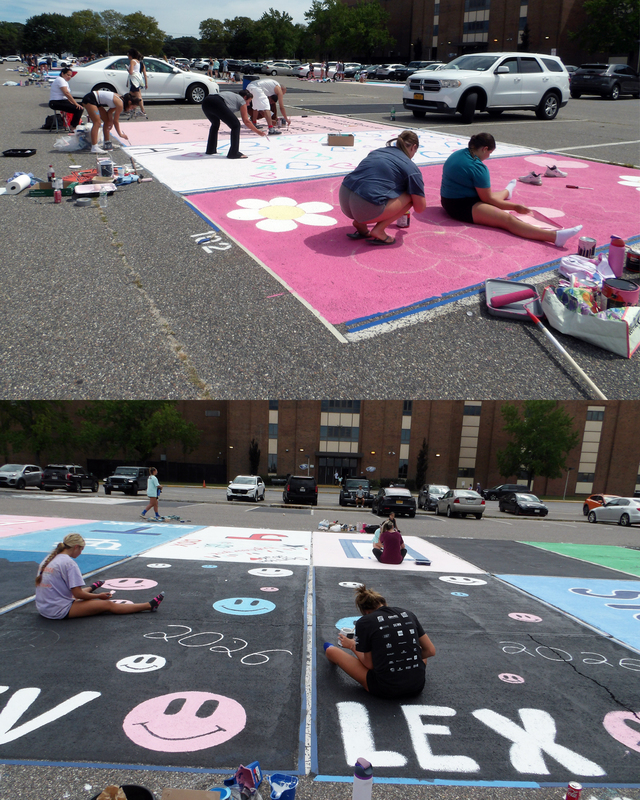 Senior Parking Spot Painting