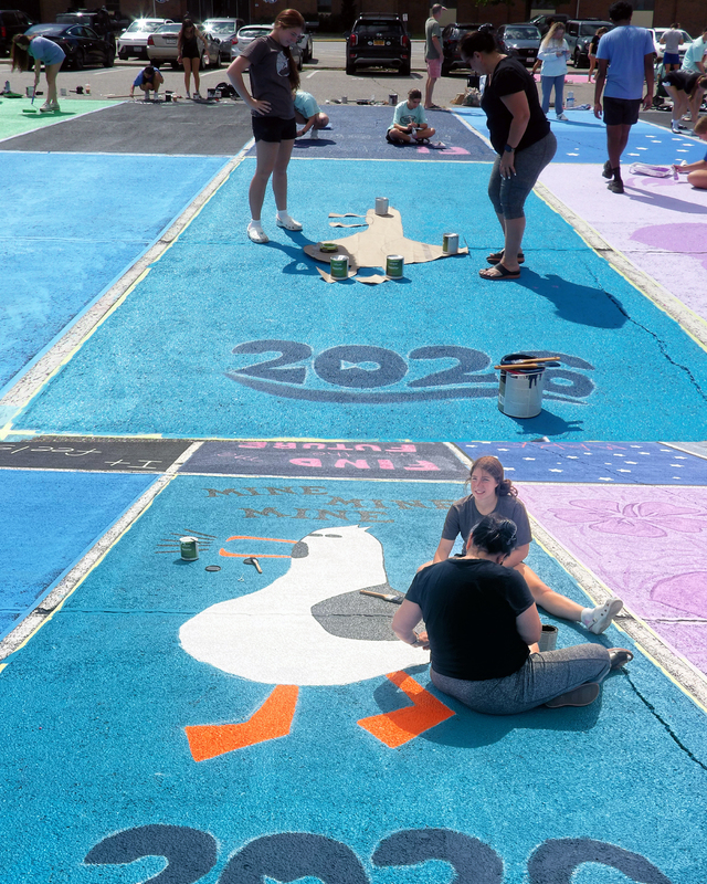 Senior Parking Spot Painting