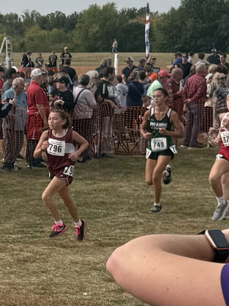 Audree finishing strong!