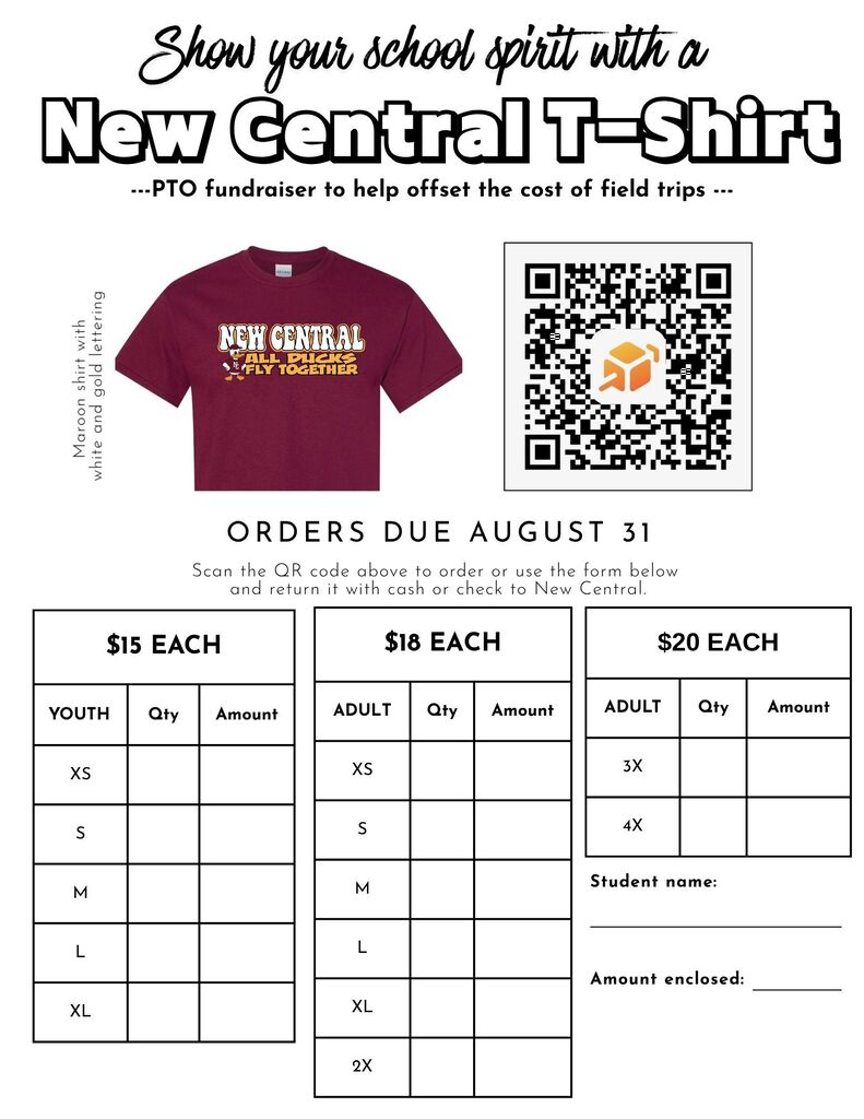 T Shirt Order