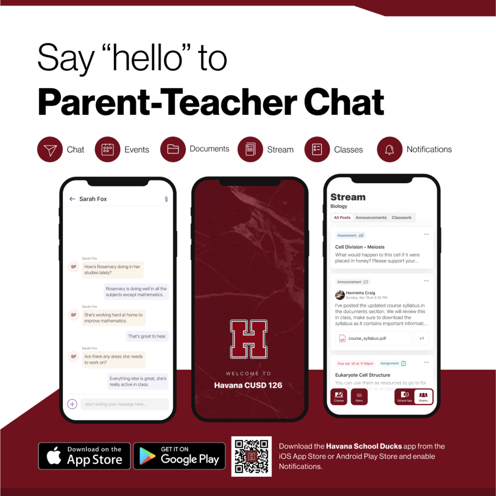 parent-teacher chat image