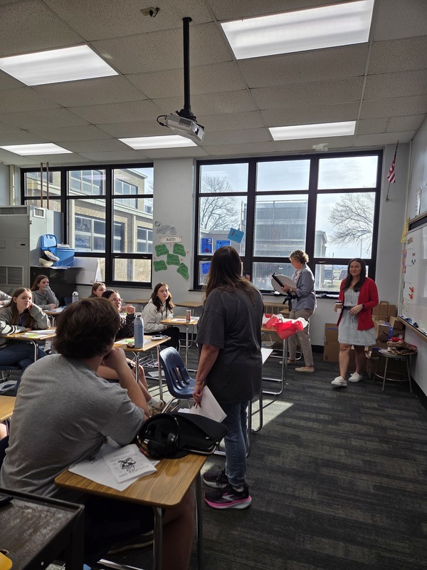 Mrs. Cowell and Mrs. Bryant