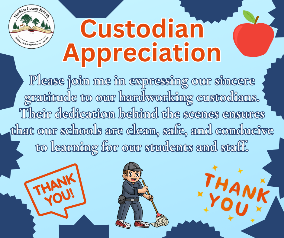 Custodian Appreciation Post