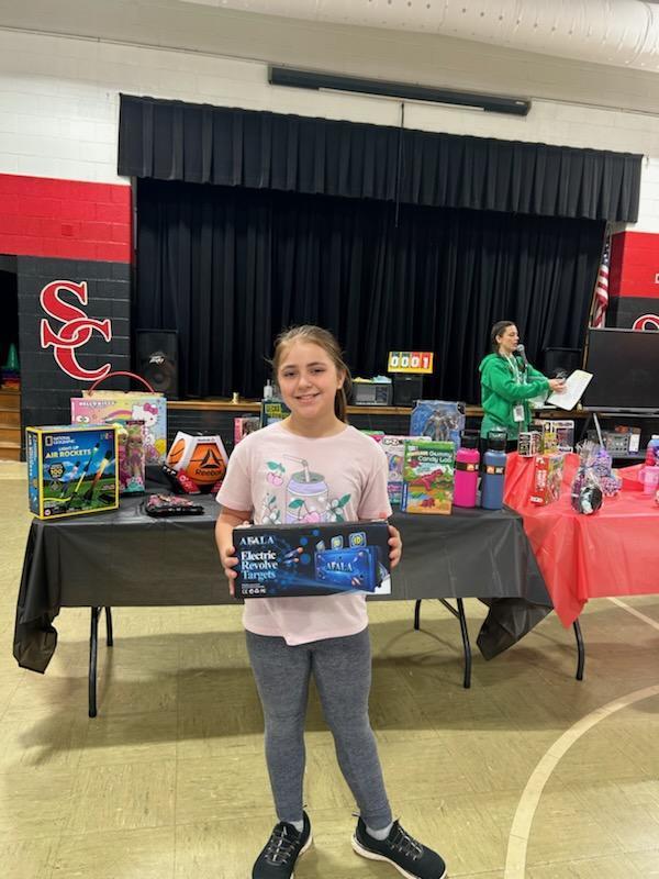 student with prize 