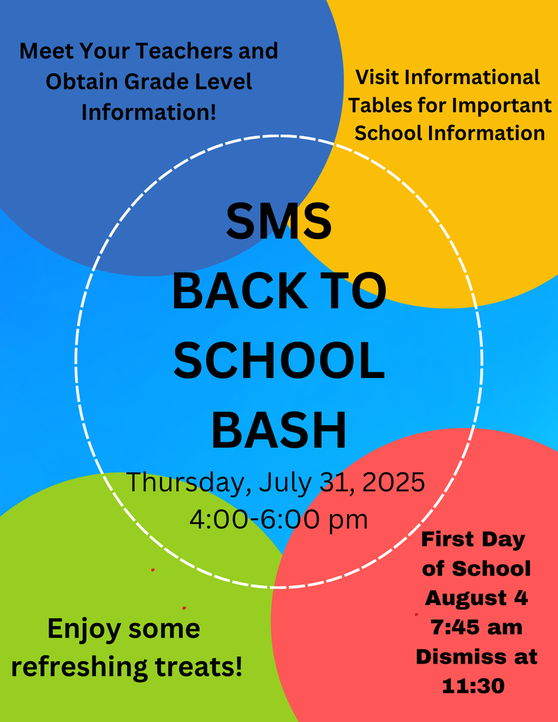 back to school bash flyer
