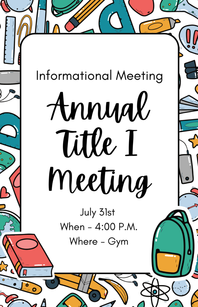 title i meeting