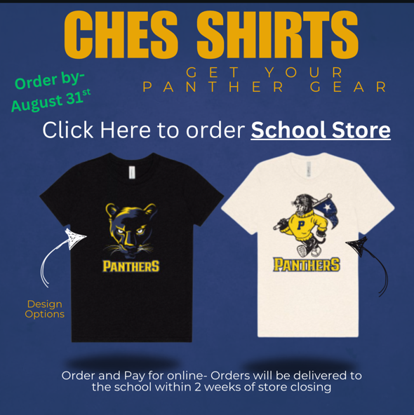 Panther Gear Tee Shirts