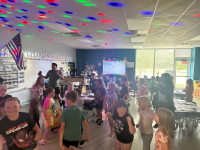 First graders dancing