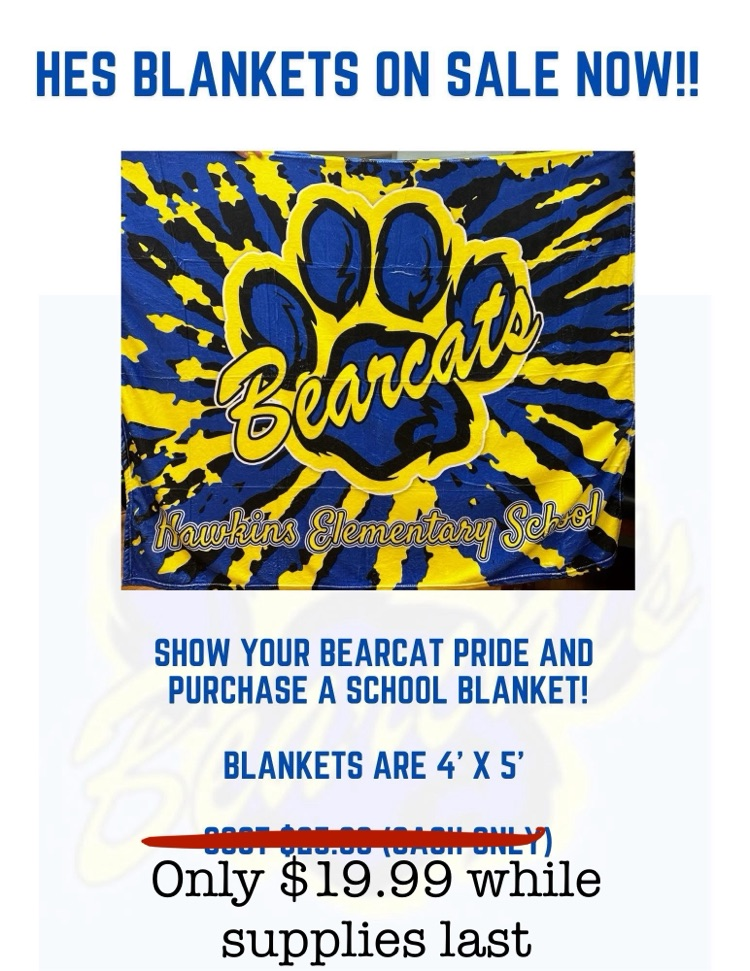 Bearcat Blankets are now on sale! 