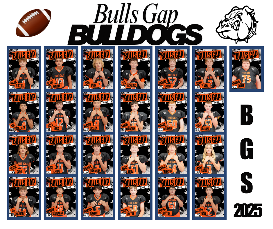 Bulls Gap School Bulldogs BGS 2025