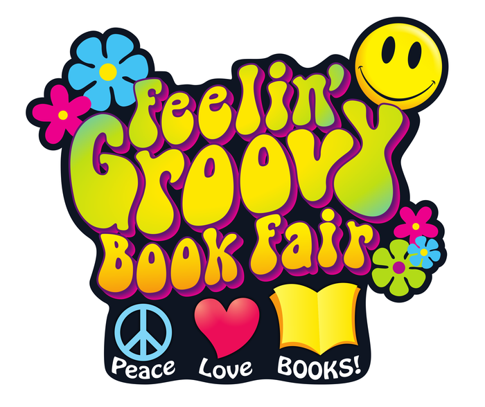 feelin' groovy book fair; peace love and books!