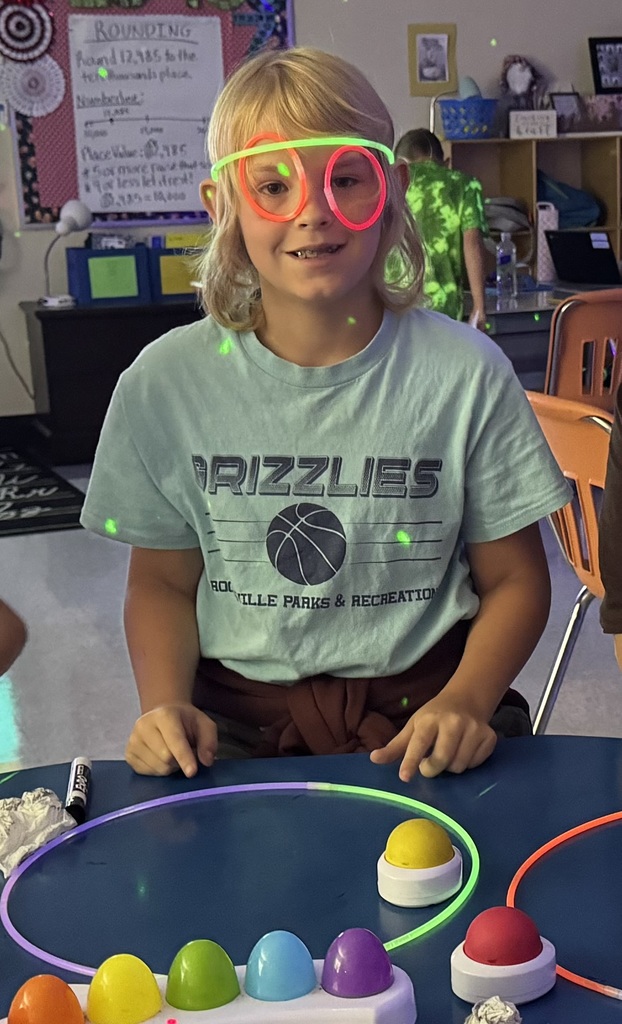 Glow Day Math Centers