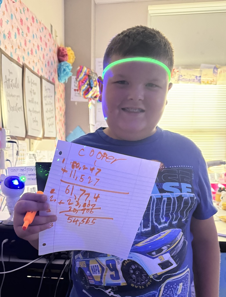 Glow Day Math Centers