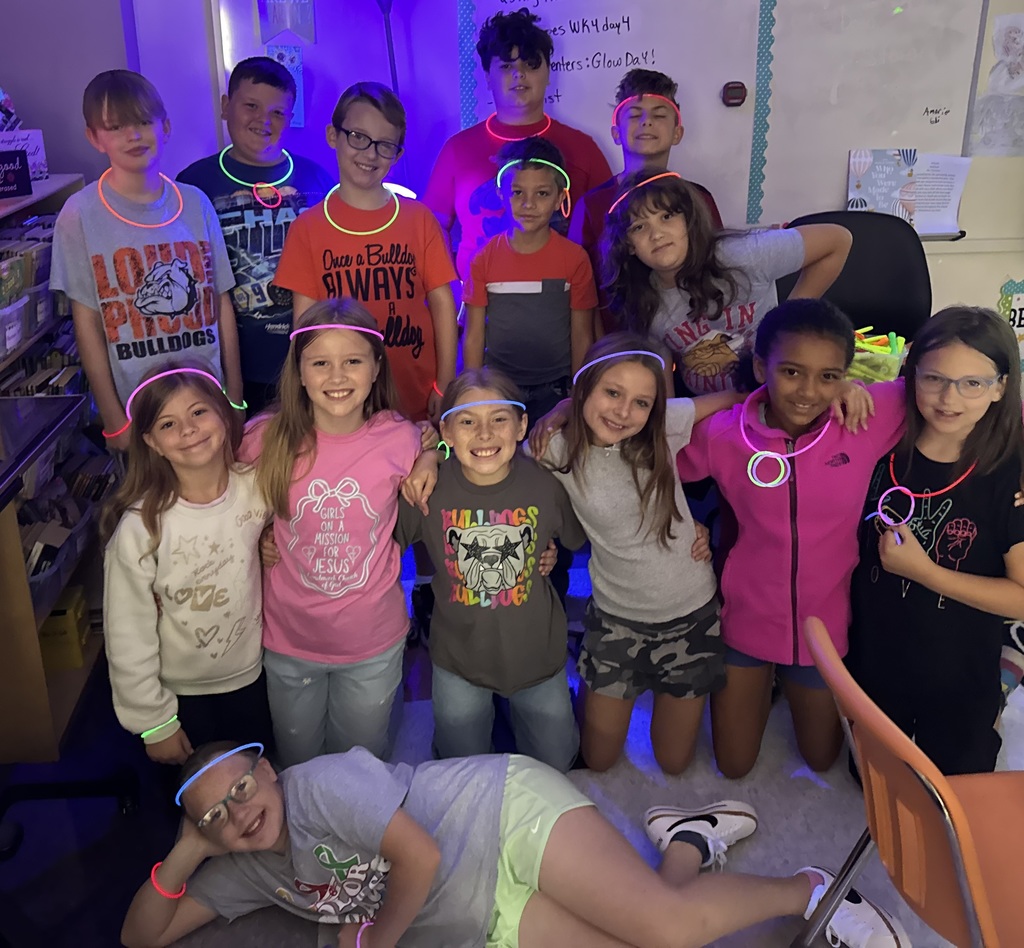 Glow Day Math Centers