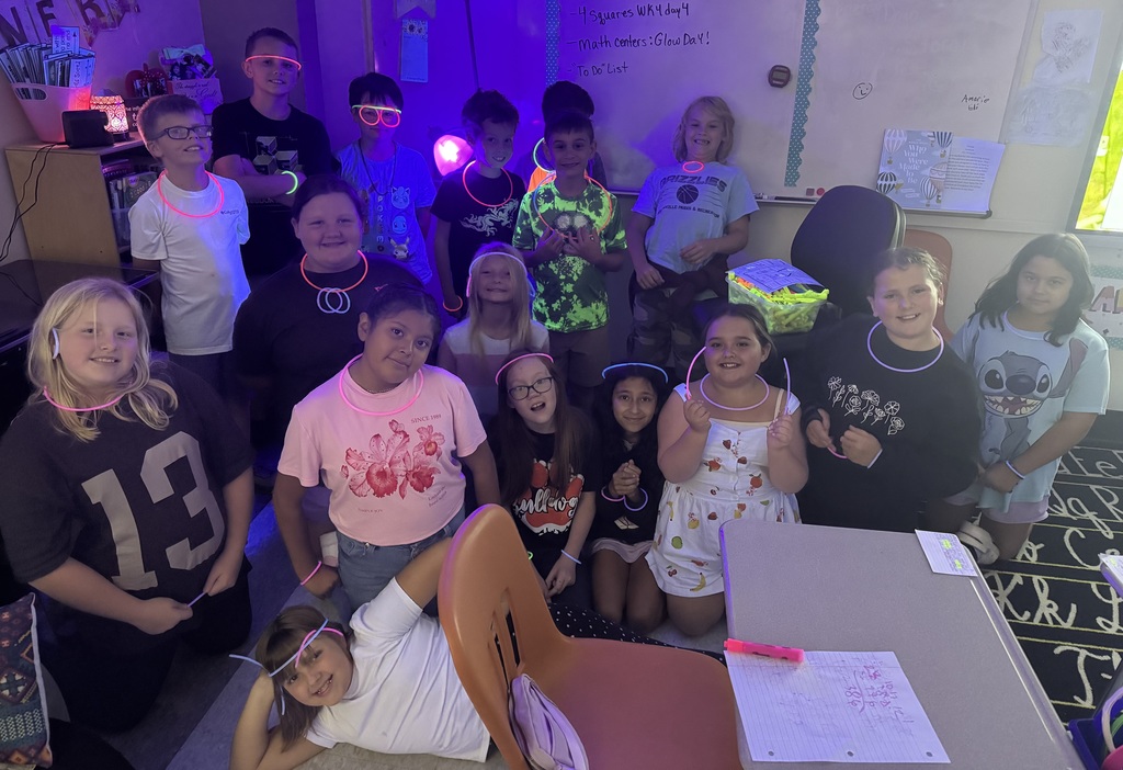 Glow Day Math Centers