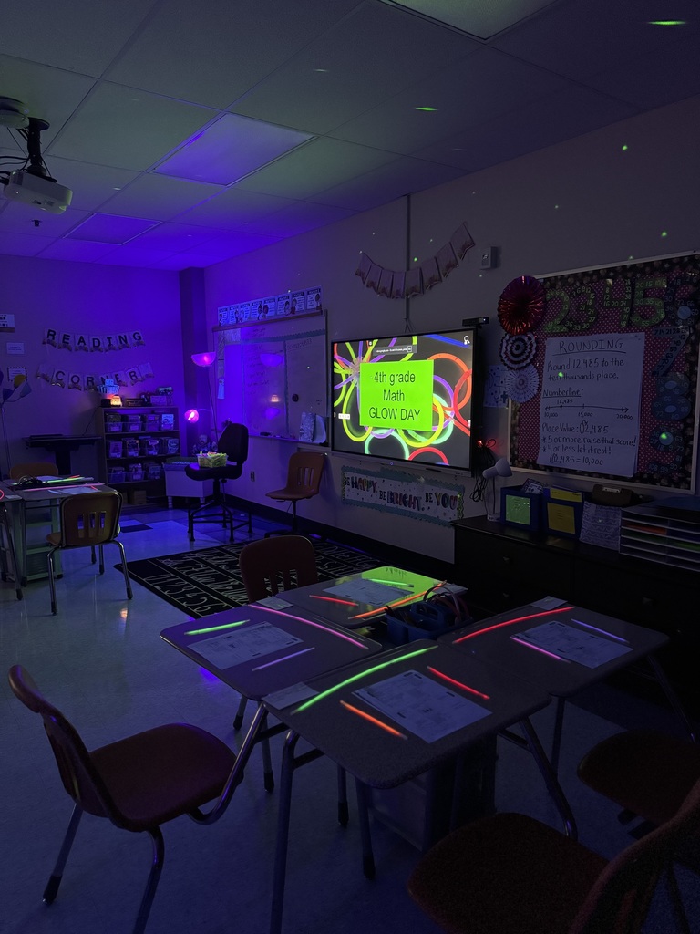 Glow Day Math Centers