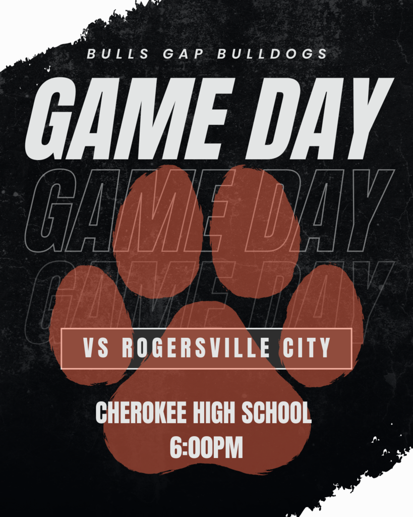 Game Day Vs Rogersville City at CHS at 6:00PM
