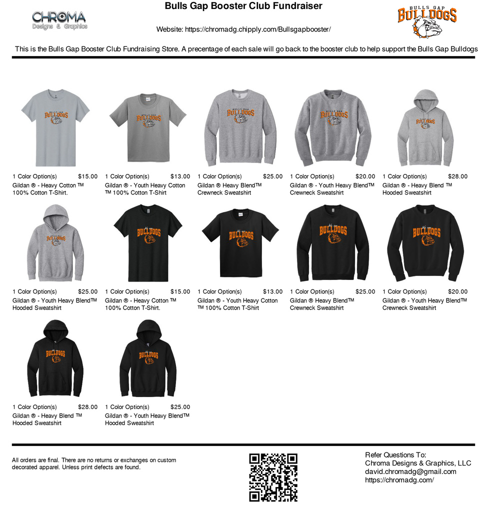 Bulls Gap Booster Club Fundraiser