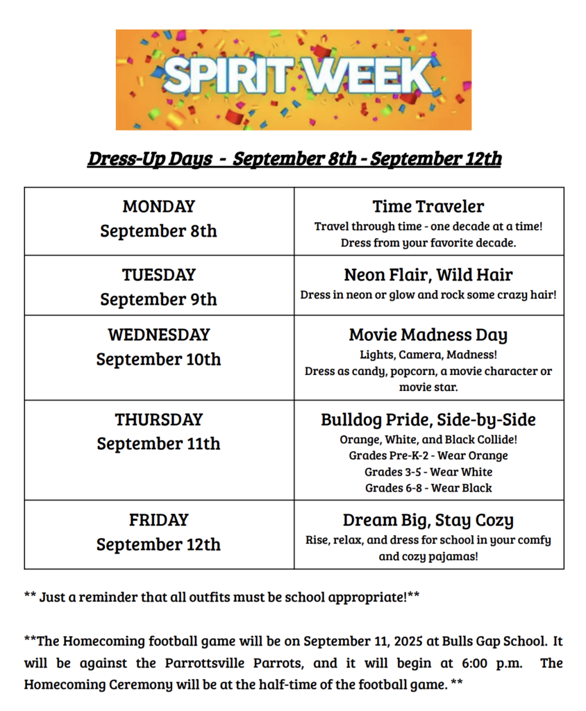 School Spirit Week