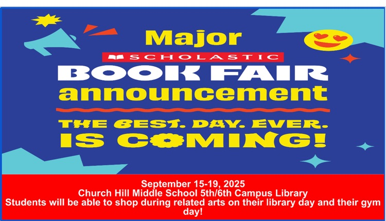 book fair September 15-19