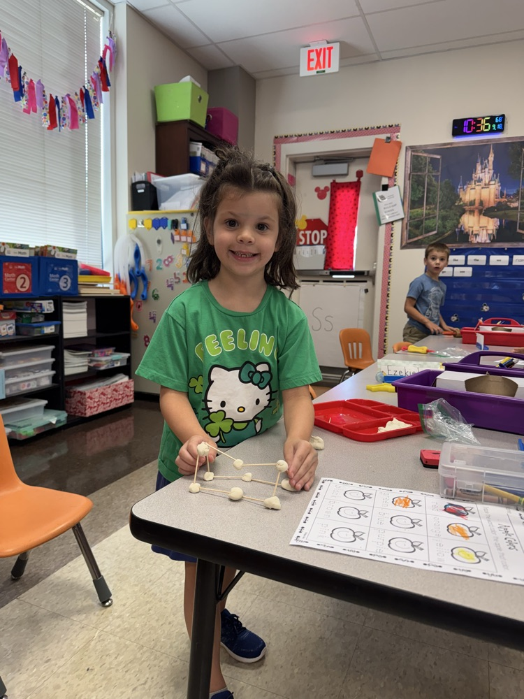 Kindergarten 3D Shape Building
