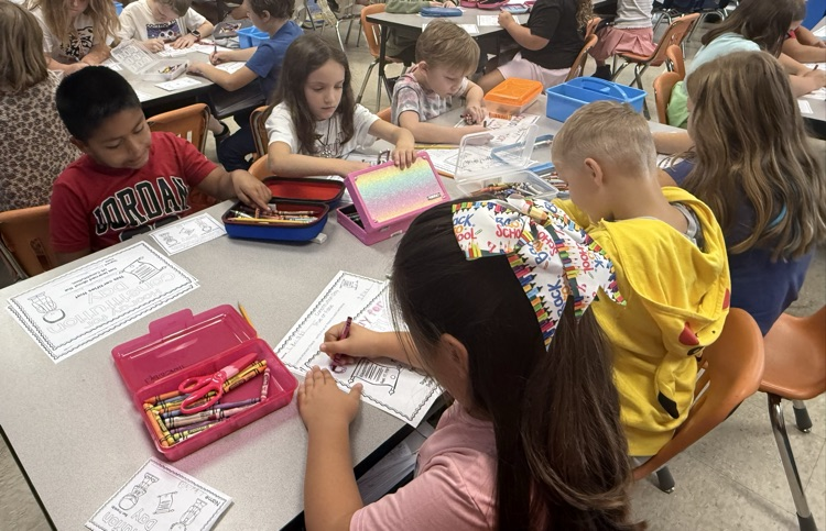 2nd Grade Celebrating Constitution Day